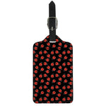 Cute Ladybird Pattern Print Luggage Tag
