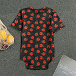 Cute Ladybird Pattern Print Men's Bodysuit