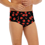 Cute Ladybird Pattern Print Men's Briefs