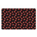 Cute Ladybird Pattern Print Polyester Doormat