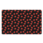 Cute Ladybird Pattern Print Polyester Doormat