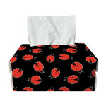 Cute Ladybird Pattern Print Rectangle Tissue Box Cover