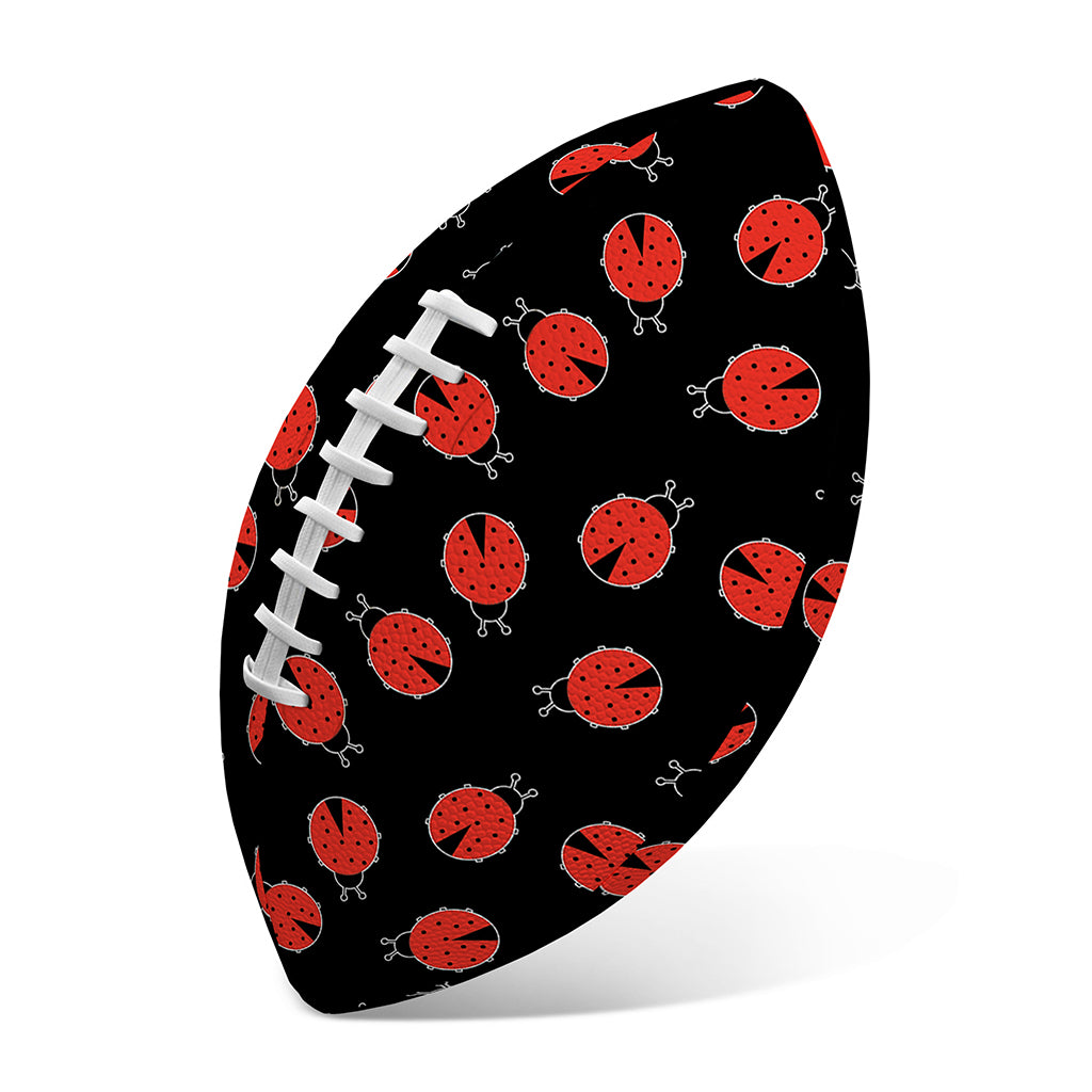 Cute Ladybird Pattern Print Rugby Ball