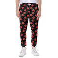 Cute Ladybird Pattern Print Joggers