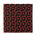 Cute Ladybird Pattern Print Silk Bandana