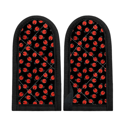 Cute Ladybird Pattern Print Skillet Handle Cover