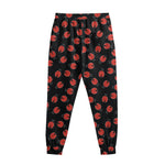 Cute Ladybird Pattern Print Sweatpants