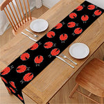 Cute Ladybird Pattern Print Table Runner