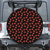 Cute Ladybird Pattern Print Tire Cover