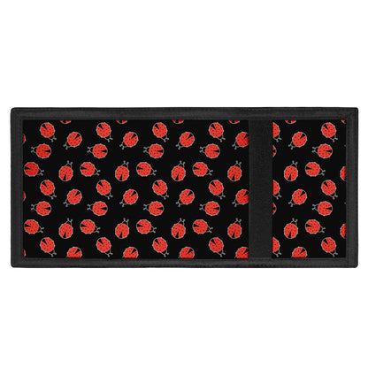 Cute Ladybird Pattern Print Trifold Wallet