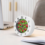 Cute Ladybug Pattern Print Alarm Clock