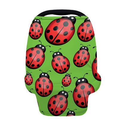 Cute Ladybug Pattern Print Baby Seat Cover