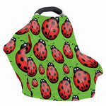 Cute Ladybug Pattern Print Baby Seat Cover