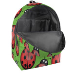 Cute Ladybug Pattern Print Backpack