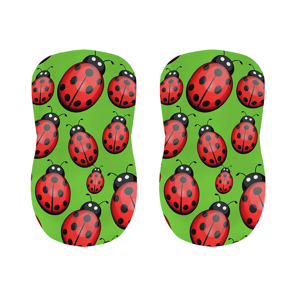 Cute Ladybug Pattern Print Bar Stool Covers