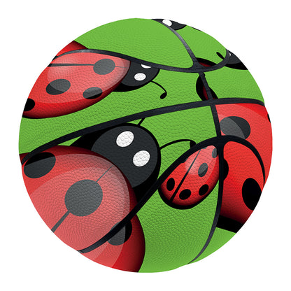 Cute Ladybug Pattern Print Basketball