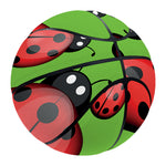 Cute Ladybug Pattern Print Basketball