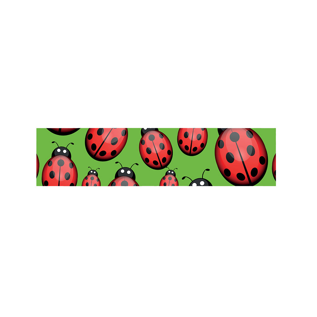 Cute Ladybug Pattern Print Bed Runner