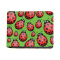 Cute Ladybug Pattern Print Bifold Wallet