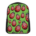 Cute Ladybug Pattern Print Casual Backpack