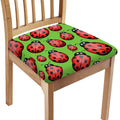 Cute Ladybug Pattern Print Chair Cushion Cover