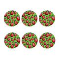 Cute Ladybug Pattern Print Coaster Set