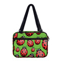 Cute Ladybug Pattern Print Double Strap Bible Bag