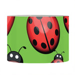 Cute Ladybug Pattern Print Drum Lamp Shade