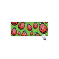 Cute Ladybug Pattern Print Extended Mouse Pad