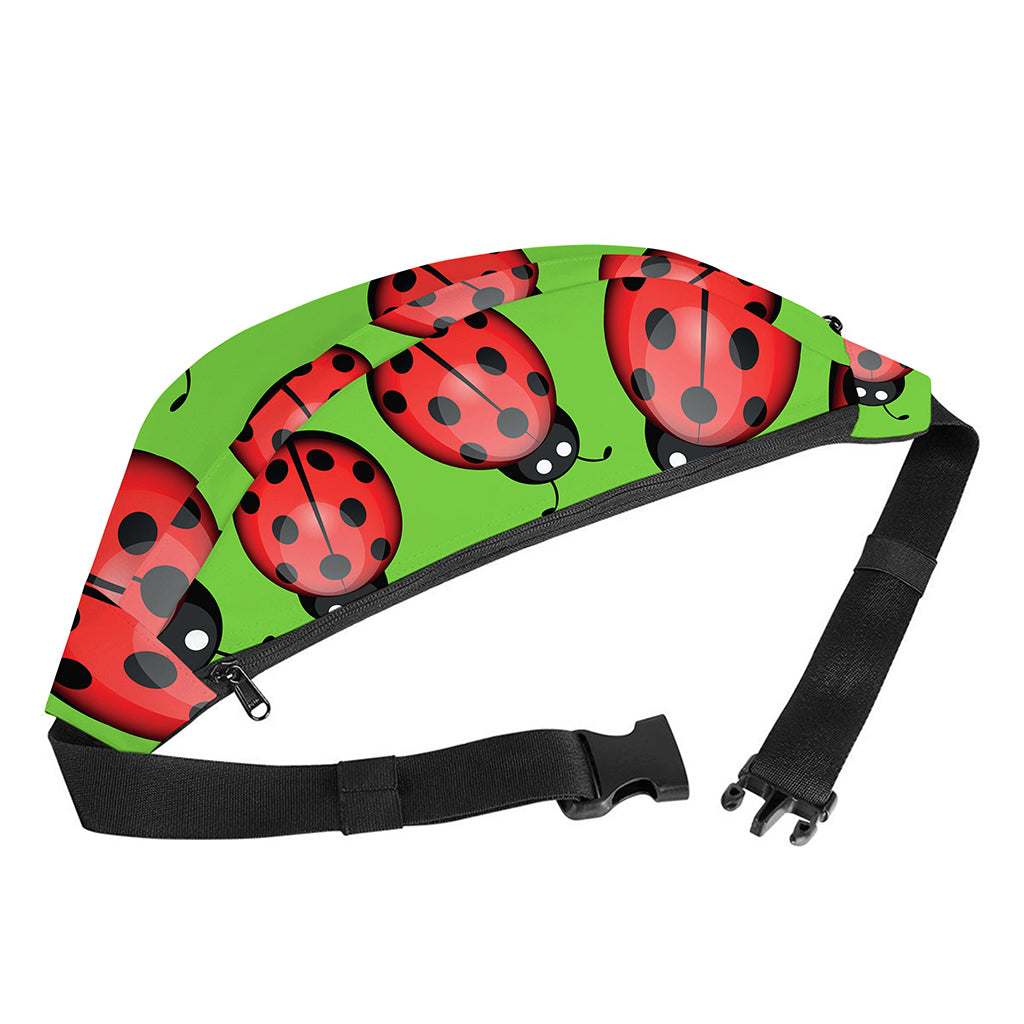 Cute Ladybug Pattern Print Fanny Pack