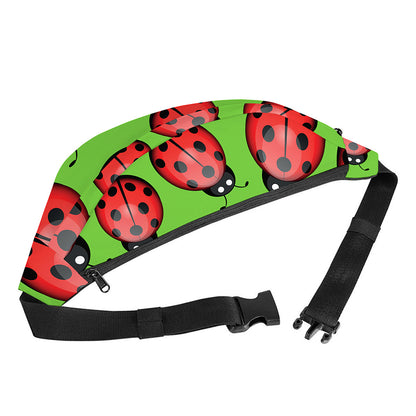 Cute Ladybug Pattern Print Fanny Pack