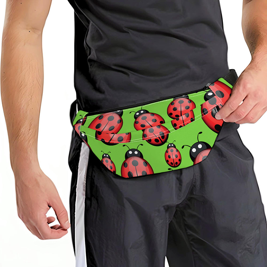 Cute Ladybug Pattern Print Fanny Pack