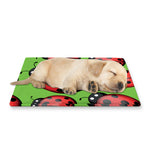 Cute Ladybug Pattern Print Pet Cooling Mat Cover