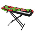 Cute Ladybug Pattern Print Piano Keyboard Cover