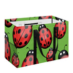 Cute Ladybug Pattern Print Utility Tote Bag
