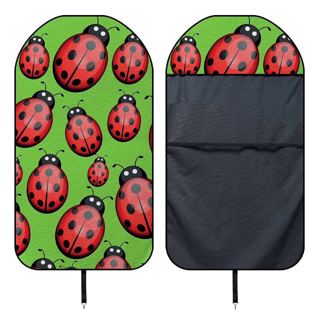 Cute Ladybug Pattern Print Waterproof Car Seat Cover