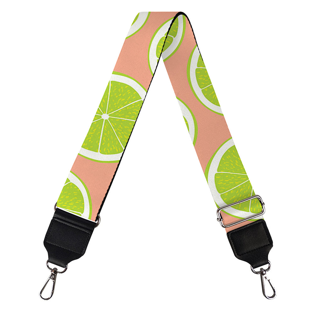 Cute Lime Pattern Print Bag Strap