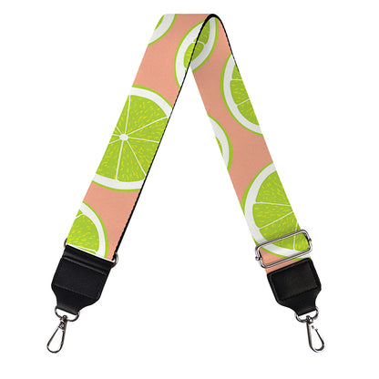 Cute Lime Pattern Print Bag Strap