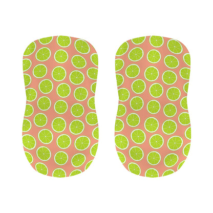 Cute Lime Pattern Print Bar Stool Covers