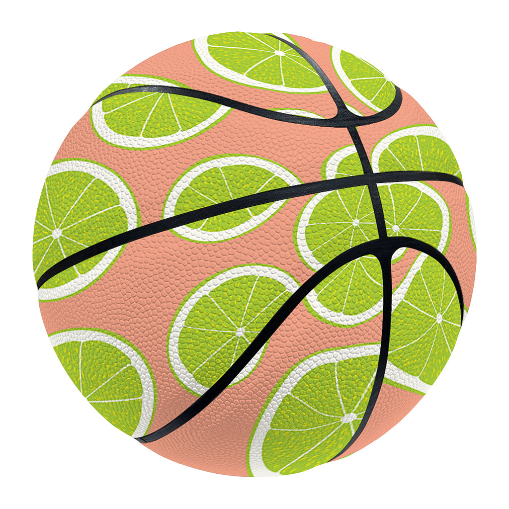 Cute Lime Pattern Print Basketball
