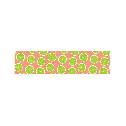 Cute Lime Pattern Print Bed Runner