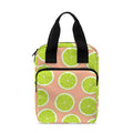 Cute Lime Pattern Print Bible Tote Bag