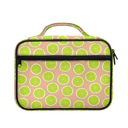 Cute Lime Pattern Print Briefcase Bible Bag
