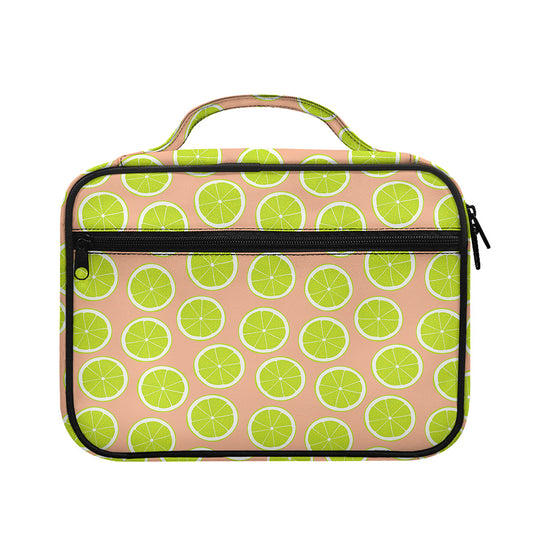 Cute Lime Pattern Print Briefcase Bible Bag