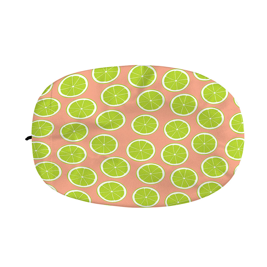 Cute Lime Pattern Print Car Side Mirror Covers