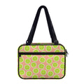 Cute Lime Pattern Print Double Strap Bible Bag