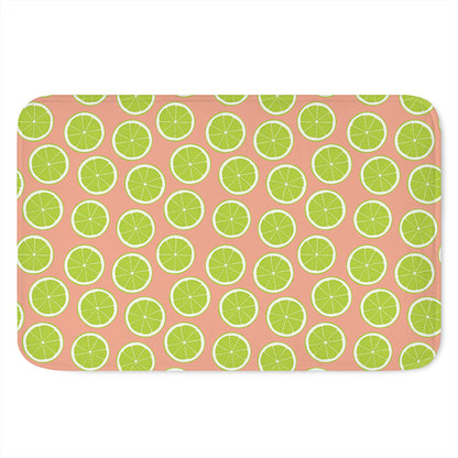 Cute Lime Pattern Print Indoor Door Mat