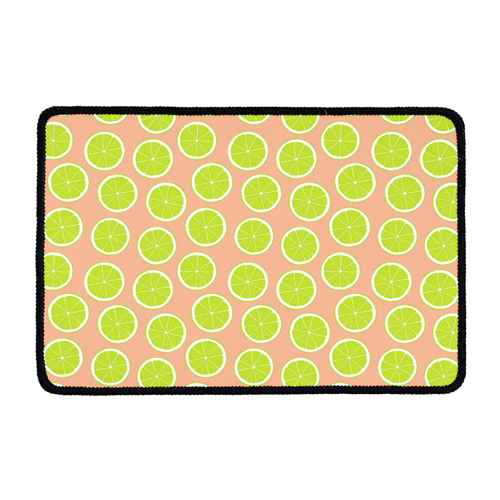 Cute Lime Pattern Print Kitchen Mat