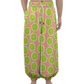 Cute Lime Pattern Print Lantern Pants