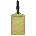 Cute Lime Pattern Print Luggage Tag